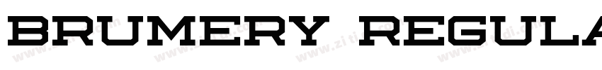 Brumery Regular字体转换 Brumery Regular字体转换